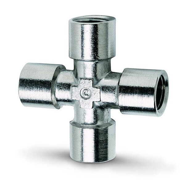 Camozzi Female Cross, 1/8" NPT 2033 02-00 - main